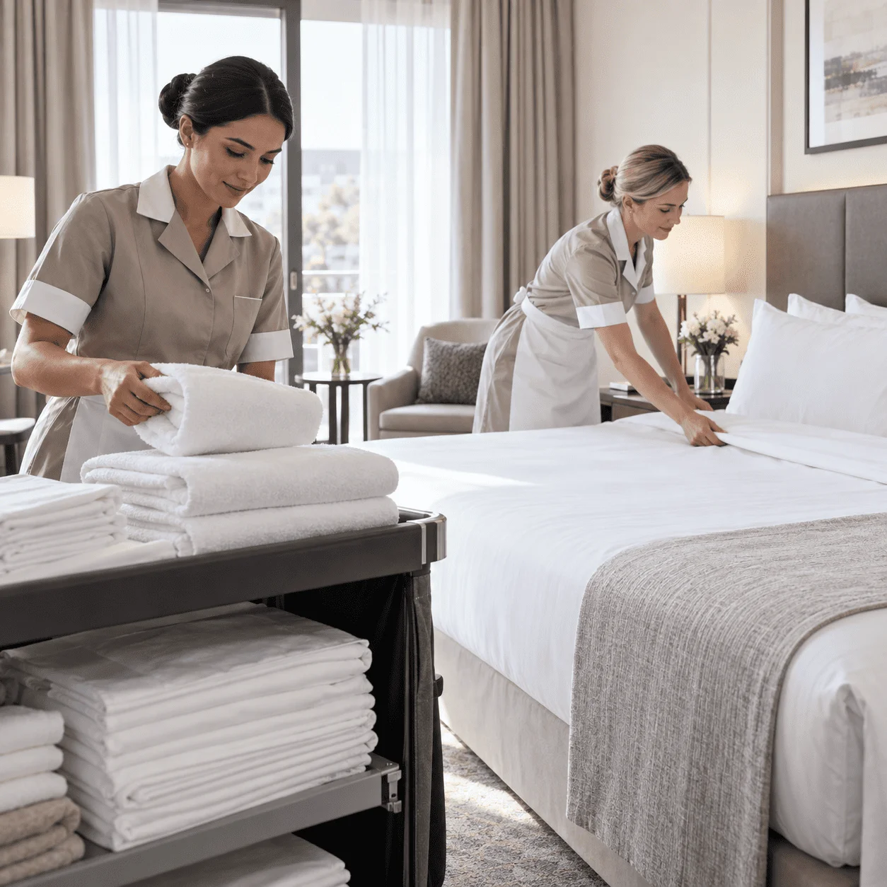 Servicio de lavandería para hoteles