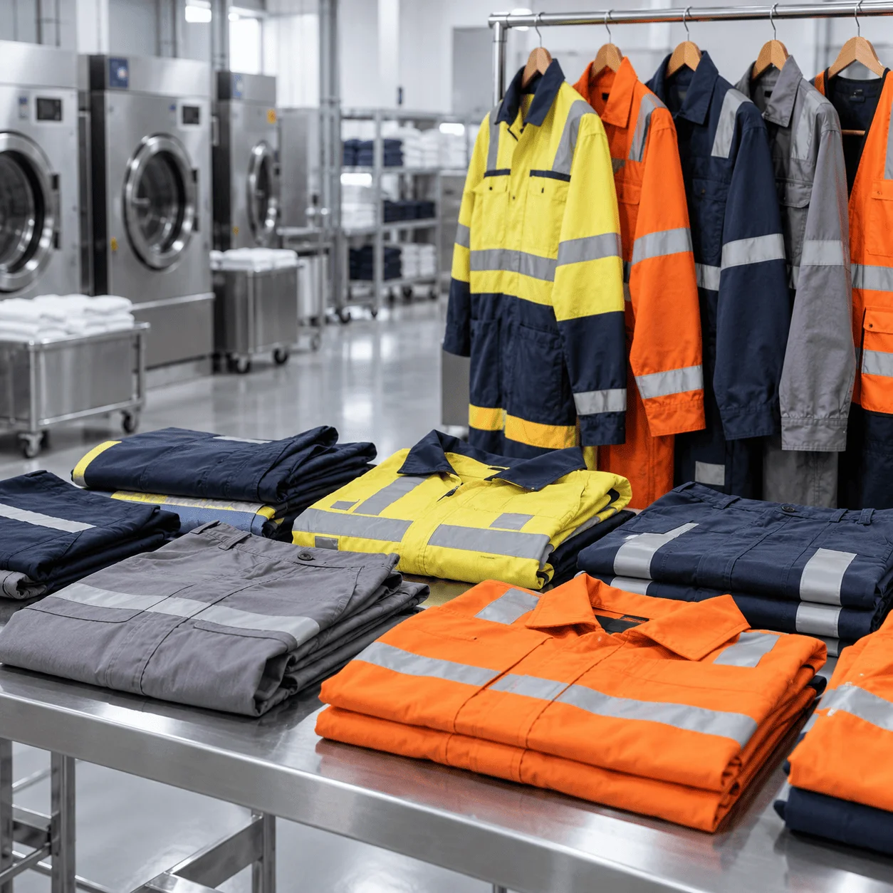 Servicio de lavandería industrial para empresas mineras